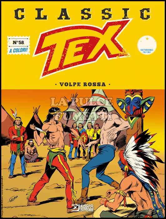 TEX CLASSIC #    58: VOLPE ROSSA